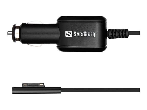 Sandberg - Strömadapter för bil - 2.58 A (Microsoft Surface Pro 3-kontakt) - för Microsoft Surface Pro 3, Pro 4