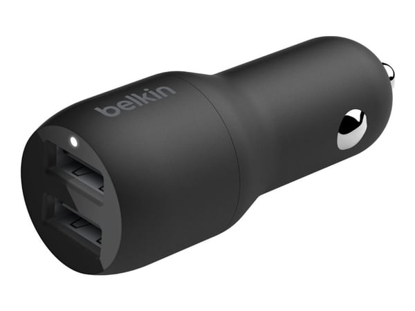 Belkin Boost Charge, Auto, Tupakansytytin, 1 m, Musta