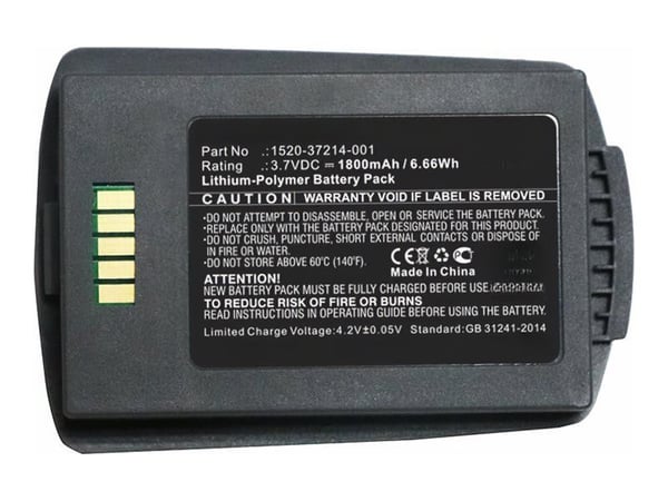 Coreparts akku 6.66Wh Li-Pol 3.7V 1800mAh Harmaa langattomaan akkuun