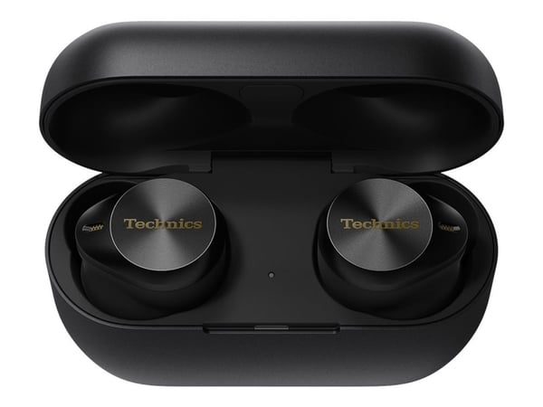 Technics AZ80 - True wireless-hodetelefoner med mikrofon - i øret - Bluetooth - aktiv støydemping - svart
