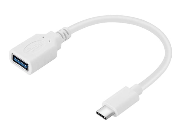 Sandberg - USB-sovitin - USB Type A (hun) til 24 pin USB-C (han) - USB 3.1 - 10 cm