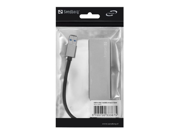 Sandberg USB-A Hub 1xUSB3.0+3x2.0 SAVER