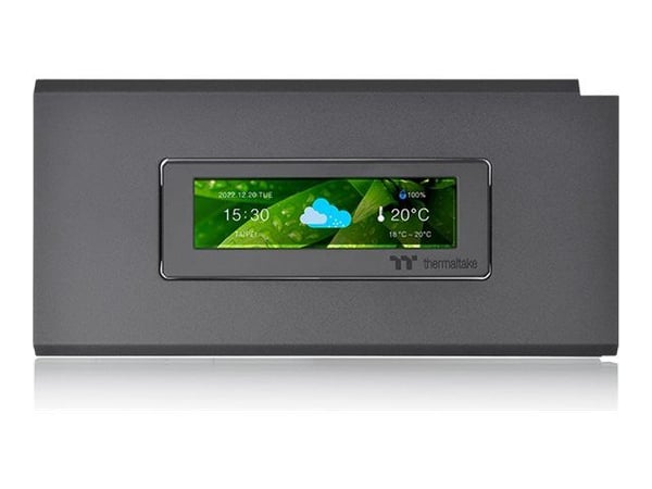 Thermaltake AC-064-OO1NAN-A1, Universaali, LCD panel kit, Musta, 18,2 mm, 104 mm, 214,5 mm Thermaltake AC-064-OO1NAN-A1, Universaali, LCD panel kit, Musta, 18,2 mm, 104 mm, 214,5 mm