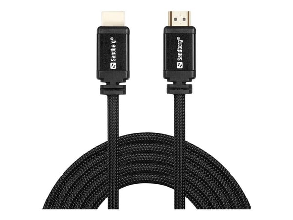 Sandberg - HDMI-kabel - HDMI hann til HDMI hann - 10 m