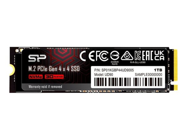 SILICON POWER UD90 - SSD - 1 TB - intern - M.2 2280 - PCIe 4.0 x4 (NVMe)