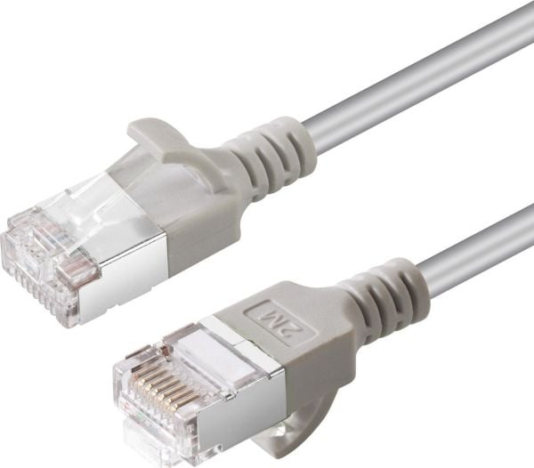 MicroConnect CAT6A U-FTP Slim, LSZH, 7,5 m