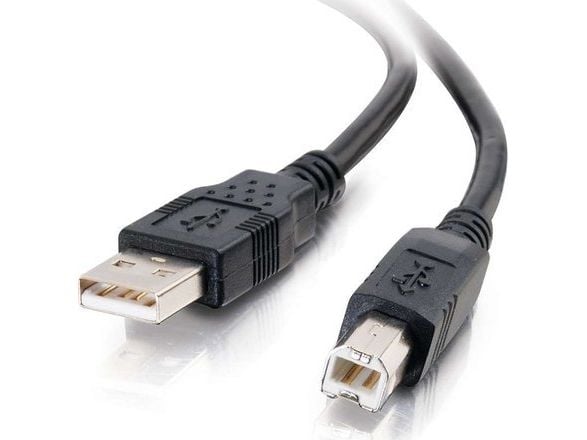 C2G 3.3ft USB A to USB B Cable - USB A to B Cable - USB 2.0 - Black - M/M - USB-kabel - USB (hann) til USB-type B (hann) - USB 2.0 - 1 m - svart