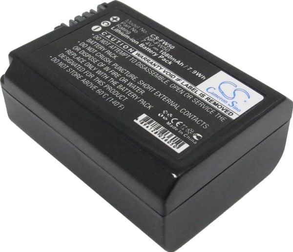 Cameron Sino NP-FW50 / NPFW50-batteri til Sony / CS-FW50 Cameron Sino NP-FW50 / NPFW50-batteri til Sony / CS-FW50