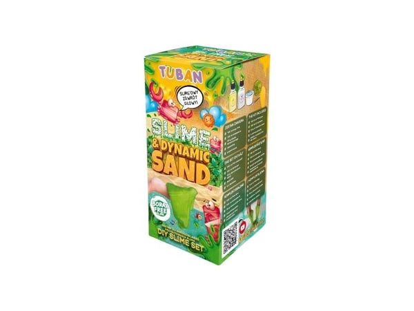 TUBAN DIY-sett for slime og sand dynamisk