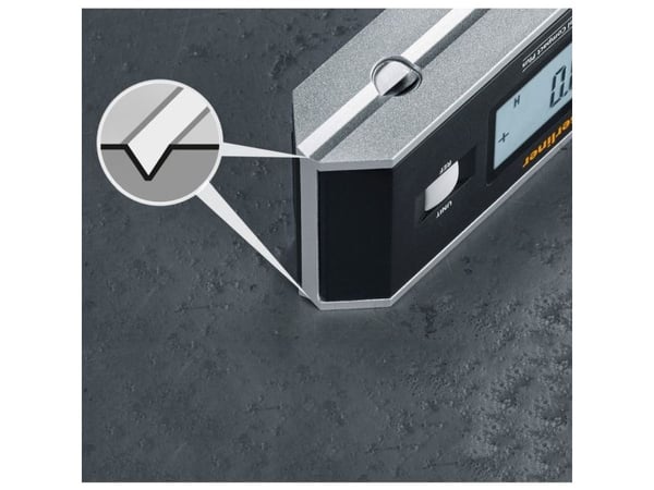 Laserliner MasterLevel Compact Plus, Sort, Grå, LCD, AAA, 1,5 V, 0 - 50 °C, 152 mm