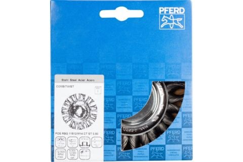 PFERD 43302131, Slipebørste, Universal, 12500 o/min, 12 mm, 1 stk