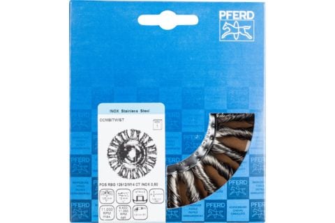 PFERD 43303055, Slipebørste, Universell, 12500 RPM, 12,5 cm, 12 mm, 1 stykker