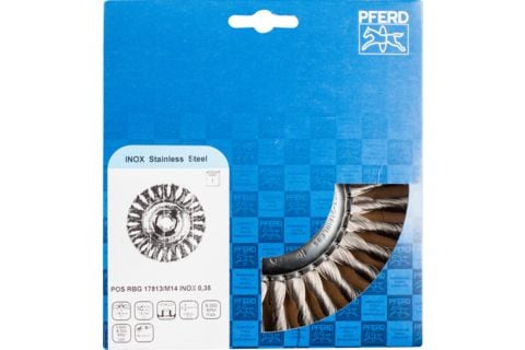 PFERD 43304010, Slipebørste, Universell, 9000 RPM, 17,8 cm, 13 mm, 1 stykker