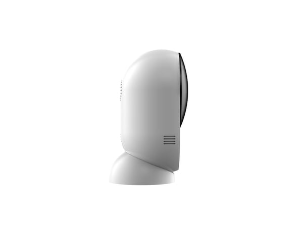 Beafon Flexy 2F, IP-sikkerhetskamera, Innendørs, Ledning & Trådløs, Amazon Alexa & Google Assistant, Bord, Sort, Hvit