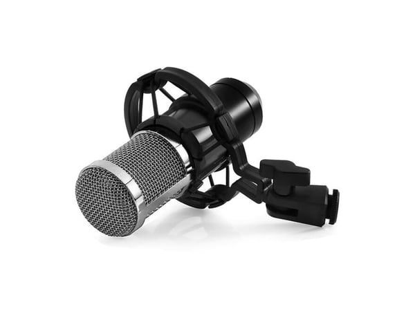 Medieteknologisk mikrofon med tilbehørssett STUDIO OG STREAMING MICROPHONE MT397S