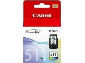 Canon CL-511, Syaani, Magenta, Keltainen, Väriainepohjainen muste, 1 kpl