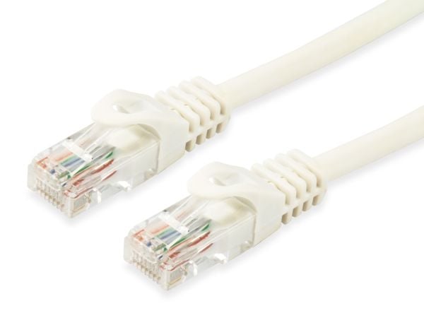 Equip 603003, 2 m, Cat6a, U/UTP (UTP), RJ-45, RJ-45, Hvit