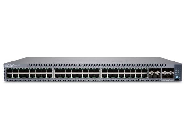 EX4100 48-porttinen 10/100/1000BaseT, 4x 10G SFP+ -portti
