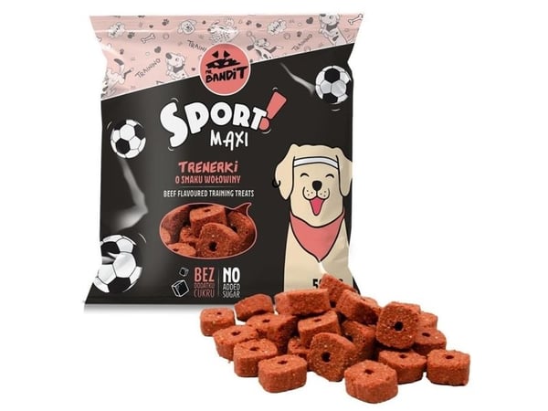 Mr Bandit Sport Maxi storfekjøtt godbit til hund 500 g
