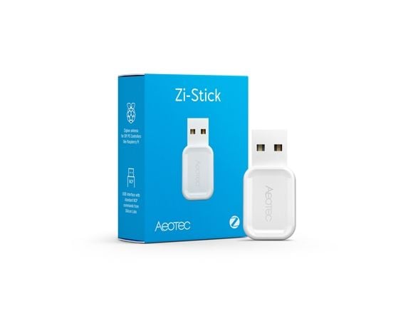 Aeotec Z-Stick Zigbee, Ledningsført, Zigbee, Trådløs, Z-Wave, 868.42 Mhz, 150 m, Hvid