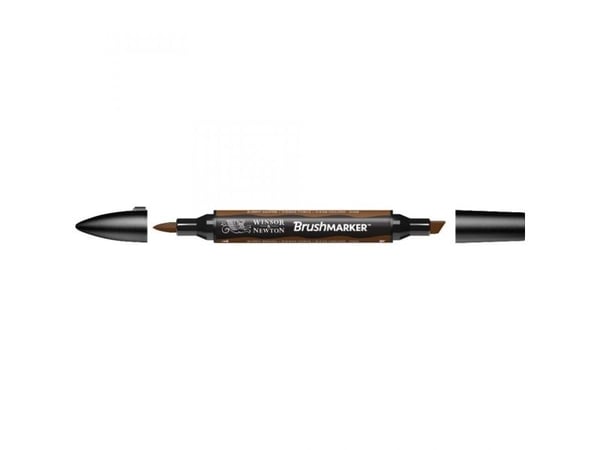 Winsor & Newton 0204074, brun, flerfarget, brent sienna, multi, meisel/børstespiss, rund