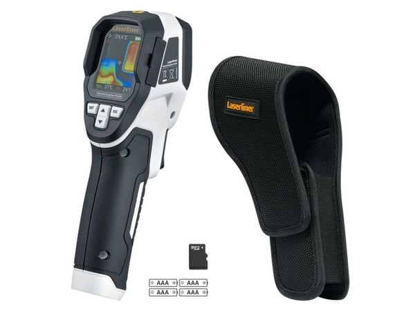 Laserliner ThermoVisualizer Pocket, -20 - 650 °C, 33°, 8 - 14 µm, 150 mK, 9 Hz, Mix, Termisk