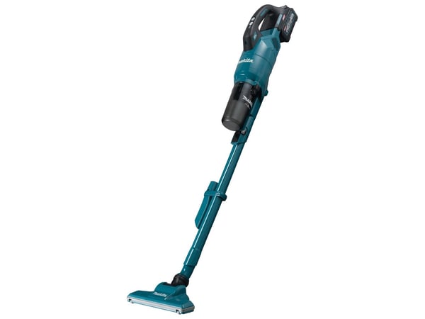 Makita XGT CL003GZ - Støvsuger - pinne/håndholdt (2-i-1) - uten pose - uten kabel - blå ingen lader