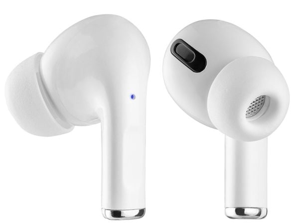 Tracer T4, True Wireless Stereo (TWS), Samtaler/musikk, 20 - 20000 Hz, Hodesett, Hvit