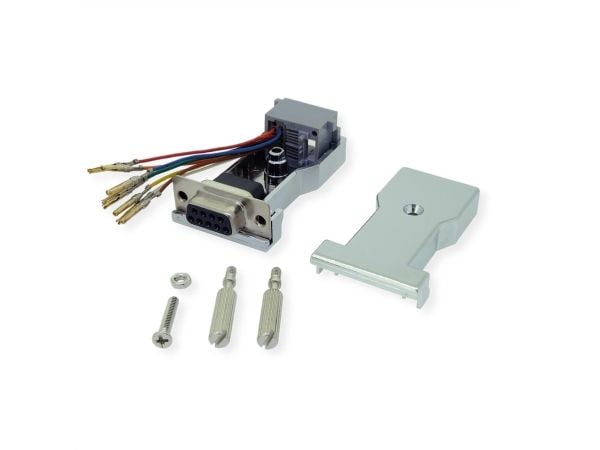 ROLINE 12.03.7529, DB9, RJ-45, Hopea