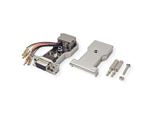 ROLINE 12.03.7529, DB9, RJ-45, Hopea