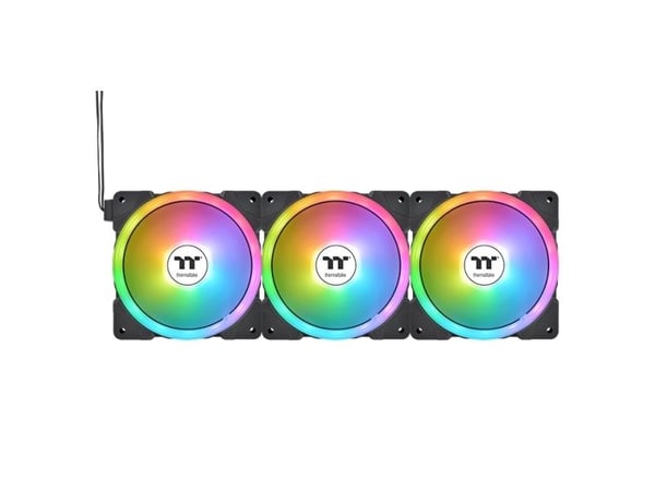 Thermaltake SWAFAN EX14 ARGB - Premium Edition - kabinettvifte - 140 mm - svart (en pakke 3)