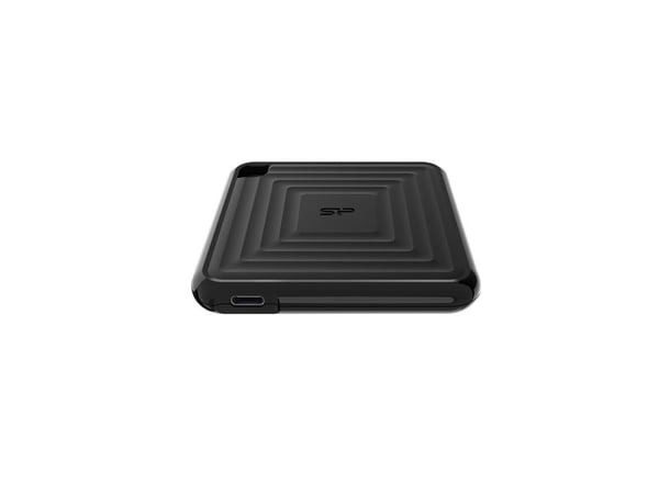 SILICON POWER PC60 - SSD - 512 GB - ekstern (bærbar) - USB 3.2 Gen 2 - 256-bit AES - svart