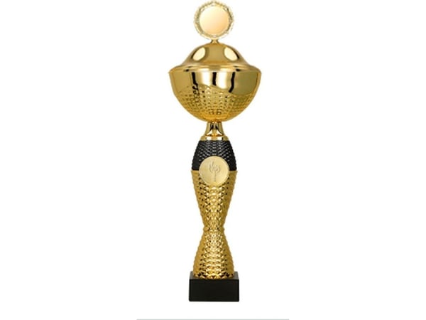 Victoria Sport pokal i metall med lokk
