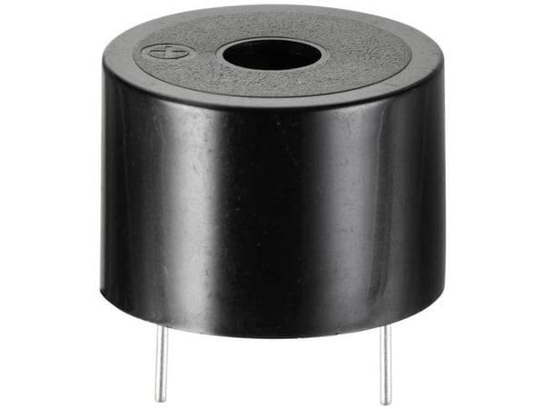TRU COMPONENTS TC-10089008 Piezohälytin Melutaso: 85 dB Jännite: 12 V Jatkuva ääni 1 kpl