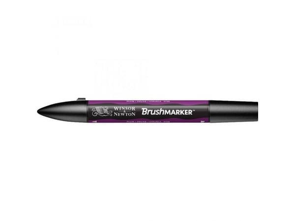 Winsor & Newton 0204197, Fiolett, Flerfarget, Plum, Multi, Meisel-/penselspiss, Rund