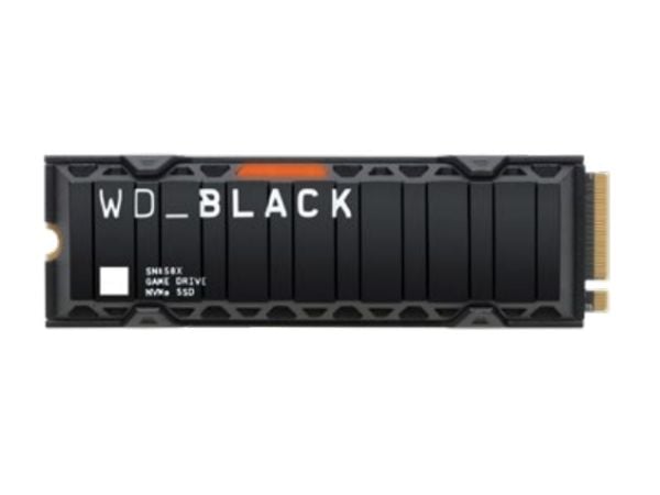 WD_BLACK SN850X NVMe SSD WDBB9H0020BNC - SSD - 2 TB - intern - M.2 2280 - PCIe 4.0 (NVMe) - integrert kjøle - svart