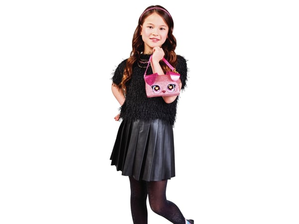 Purse Pets BAG INA PursePets Wristlet Puppy GML, Jente, Skulderveske, Vietnam, Fuchisa, Rosa, Bilde, Rosa