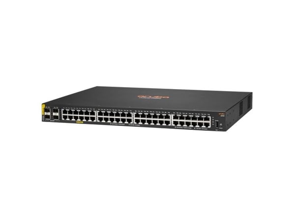 HPE Aruba Networking CX 6000 48G Class4 PoE 4SFP 740W Switch - Switch - L3 - Styrt - 48 x 10/100/1000 (PoE+) + 4 x Gigabit SFP (opplink) - rackmont...