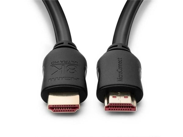 MicroConnect - Ultra High Speed - HDMI-kabel - HDMI hann til HDMI hann - 7.5 m - svart - 8K 60Hz støtte