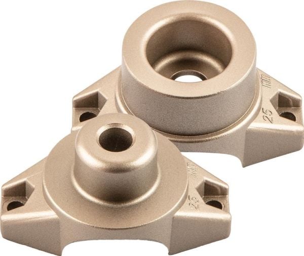 Hylse 25 mm for varmeinnsats med skruer