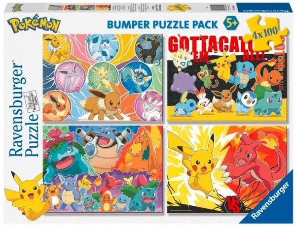 Ravensburger Pokémon-Kumpels, 100 styck, Barn, 5 År