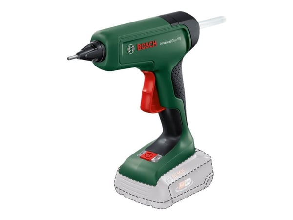 Bosch AdvancedGlue 18V - Varmsmeltelimpistol - trådløs - 11 mm - uten batteri - 18 V - SOLO