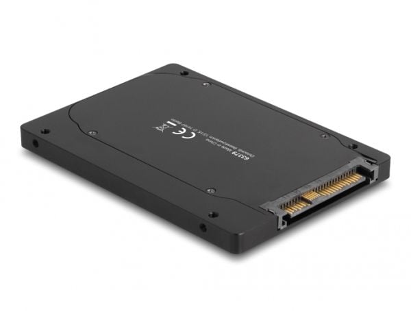 Delock - Grensesnittsadapter - 7 mm height, converter, SFF-8639 to M.2 Key M - M.2 NVMe Card / PCIe 3.0 (NVMe) - U.2 - svart