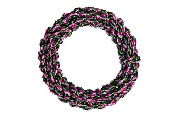 Karlie hundleksak FLOSSY ring MULTI 20x20x4