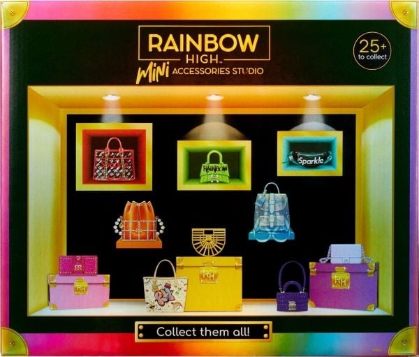 MGA Rainbow High Accessories Studio Series 1, Surprise Bag Box H Assortment in PDQ 586067 op 27pcs mix price per item