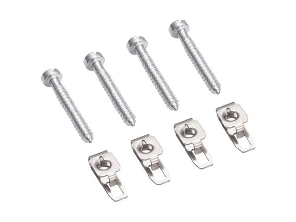 Hager ZZ44SF, Ruuvipakkaus, Metalli, Muovi, 4 kpl