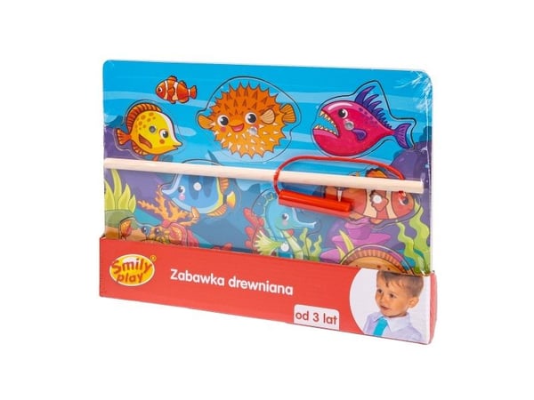Smily Play magnetisk trepuslespill Fisking etter fisk
