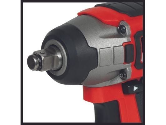 Einhell IMPAXXO 18/230, Slagtrekker, Pistolhåndtak, 1/2", Hurtigutløsende chuck, Sort, Rød, Børsteløs - SOLO