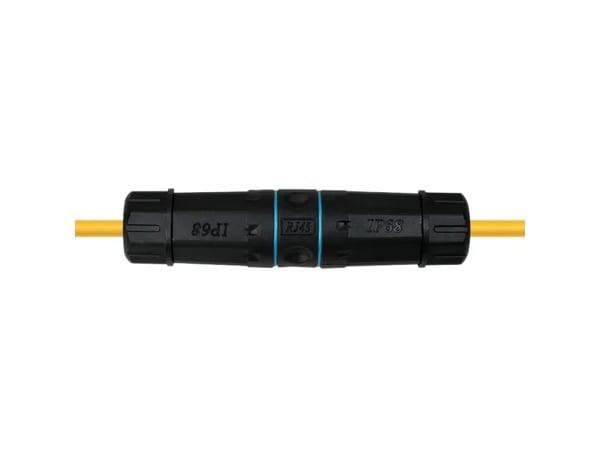 LogiLink NP0087, IDC, Sort, Hankjønn, Rett, Polyamid, Cat8
