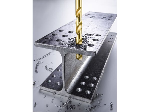 kwb 238685, Drill, Twist Betongbor, Høyrehåndsrotasjon, 8,5 mm, Legert stål, Støpejern, Kopper, Rustfritt stål, Rustfri stålplate (tynn), 135°